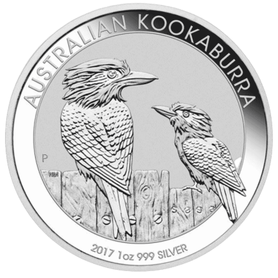 1oz Silver Bullion Coin - Australian Kookaburra