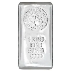 1 Kilo Silver Cast Bar - Perth Mint (New/Old Design) - Image 4