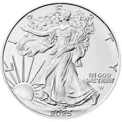 1oz Silver Bullion Coin - American Eagle (Backdated)- Monster Box (500 Coins) - Image 3