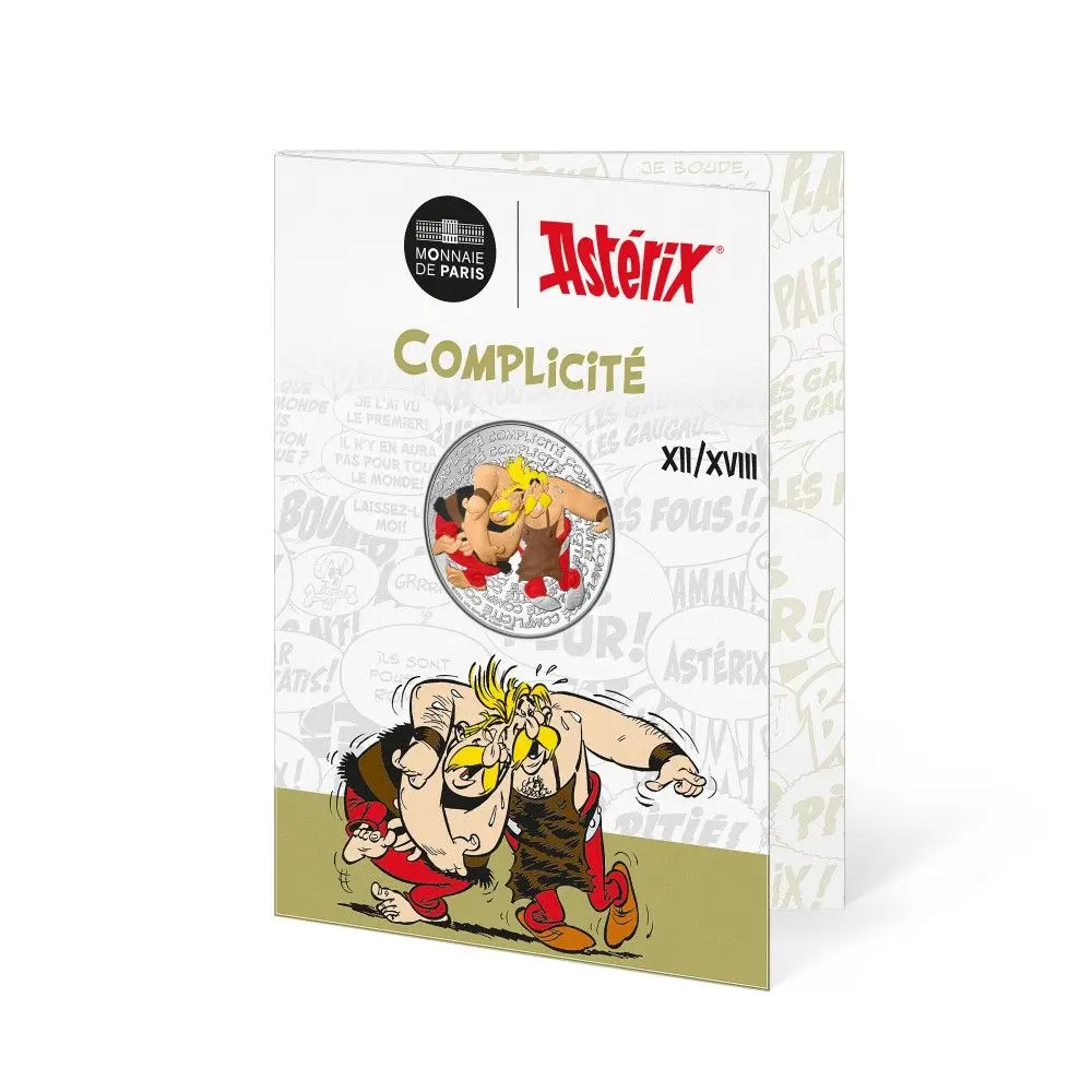 Asterix Complicity - 10€ Silver Coin Coloured - 2022 - Image 2