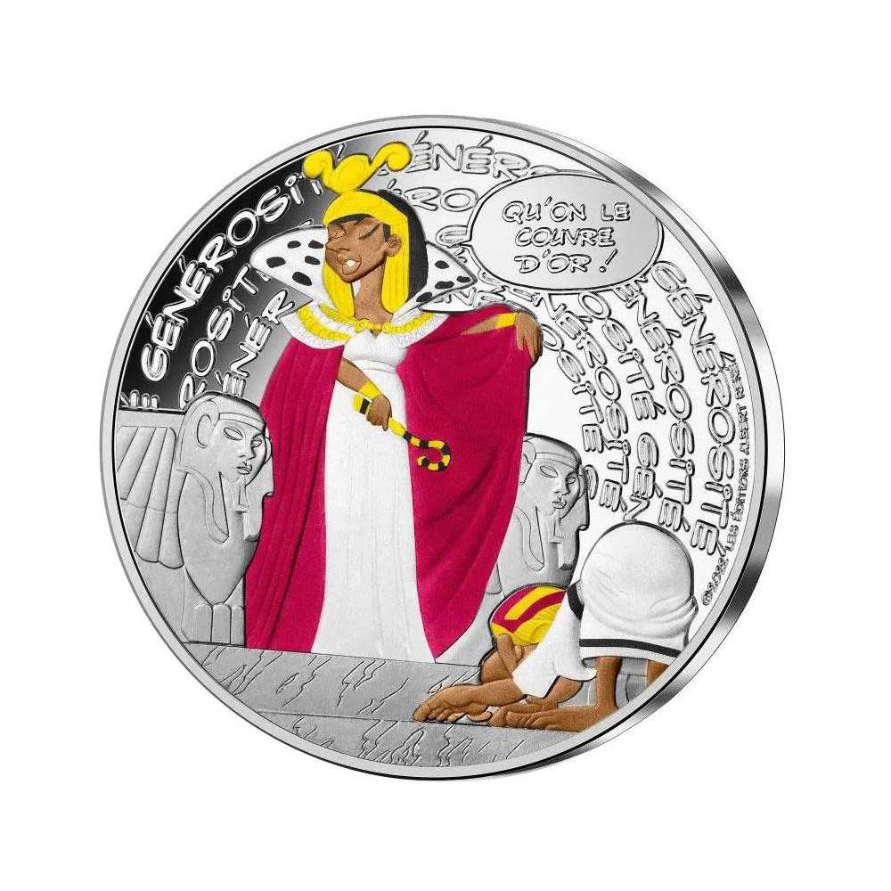 Asterix Generosity Silver Coin 10€ - 2022