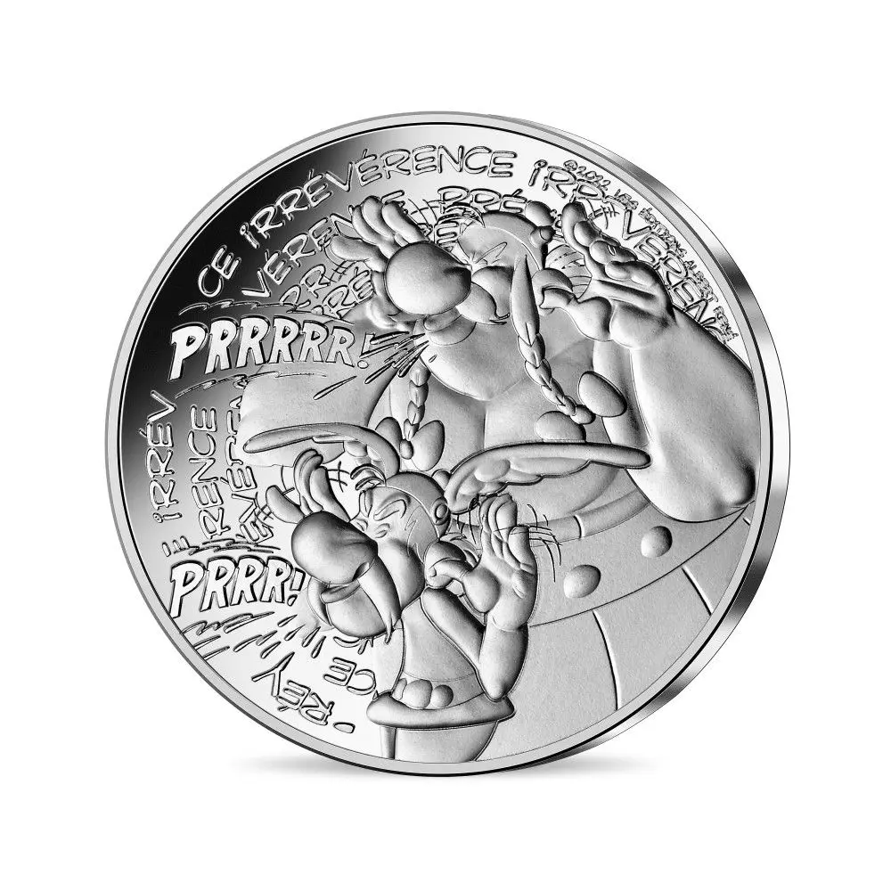 Asterix Irreverence - 10€ Silver Coin - 2022