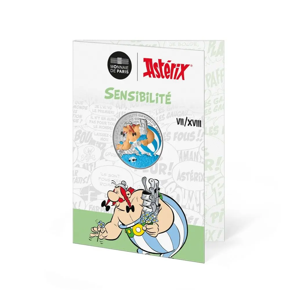Asterix Sensitivity - 10€ Silver Coin Coloured - 2022 - Image 3