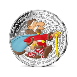 Astérix - Elegance - 10€ Silver Coin Coloured - 2022