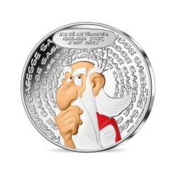 Asterix Wisdom - 10€ Silver Coin Coloured - 2022
