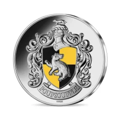Harry Potter Hufflepuff - 10euro Silver colorised - Circulating Quality 2022