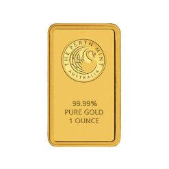 Alternative view of 1 Oz Perth Mint Gold Minted Bar – Kangaroo