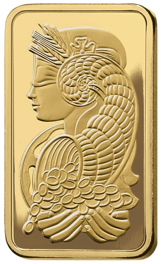 50g Gold Minted Bar PAMP Suisse Fortuna - Image 2