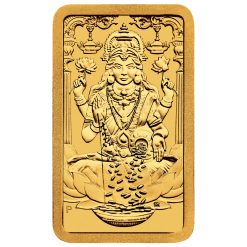Lakshmi 1g Gold Minted Bar