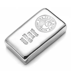 The Perth Mint 10oz Silver Cast Bar - Image 4